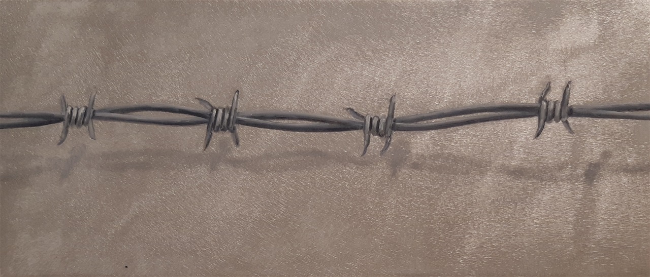 "Barbed wire"